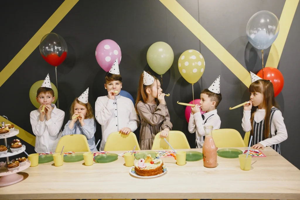 children s funny birthday party decorated room happy kids with cake ballons ezgif.com jpg to webp converter